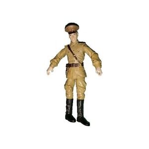 2007 Indiana Jones Colonel Dovchenko Hasbro Crystal Skull Action Figure Appx. 4"